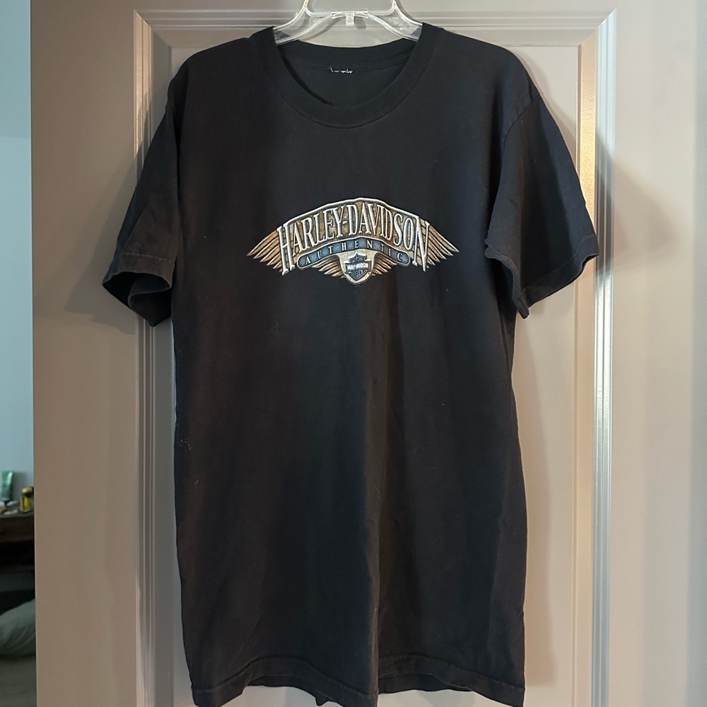 Harley-Davidson Men’s Black Tee size XL with classic Logo